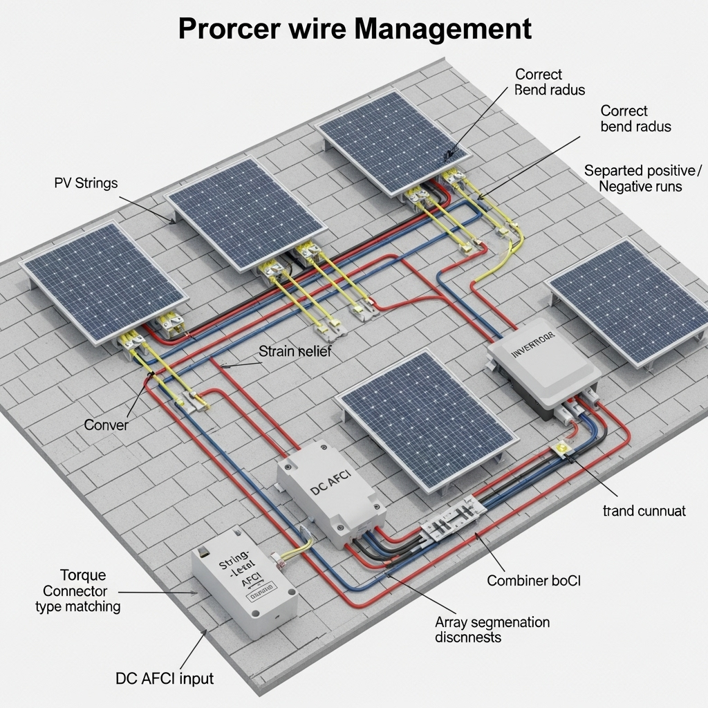 How to Design Wiring and AFCI Strategy to Cut DC Arc Risk