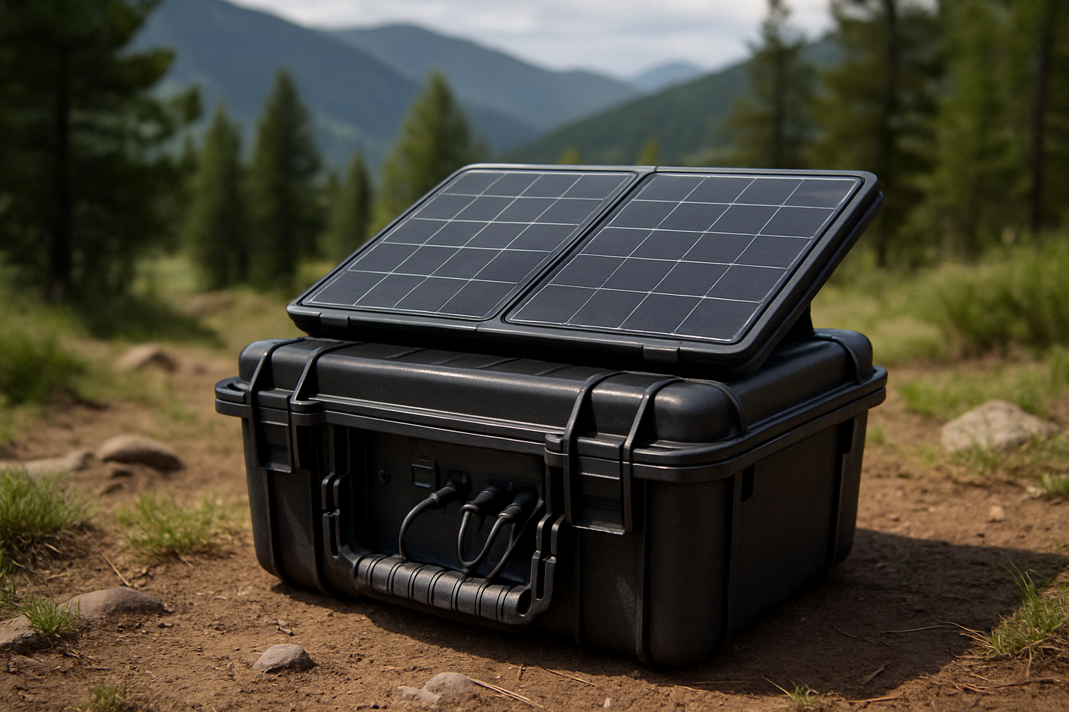 How to Build a Drone and Camera Charging Station on Solar