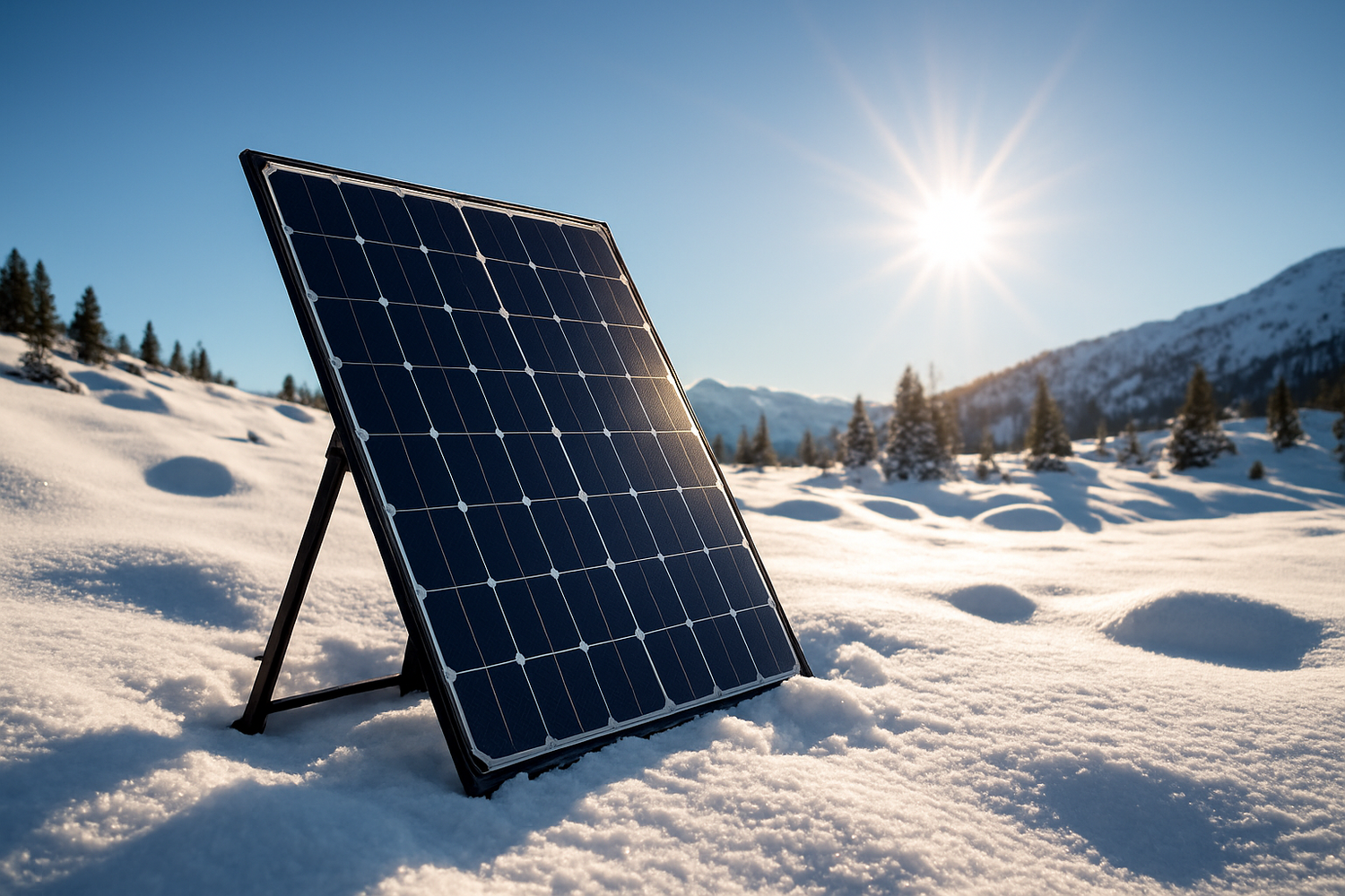 How to Optimize Portable Solar Charging in Snow and Cold