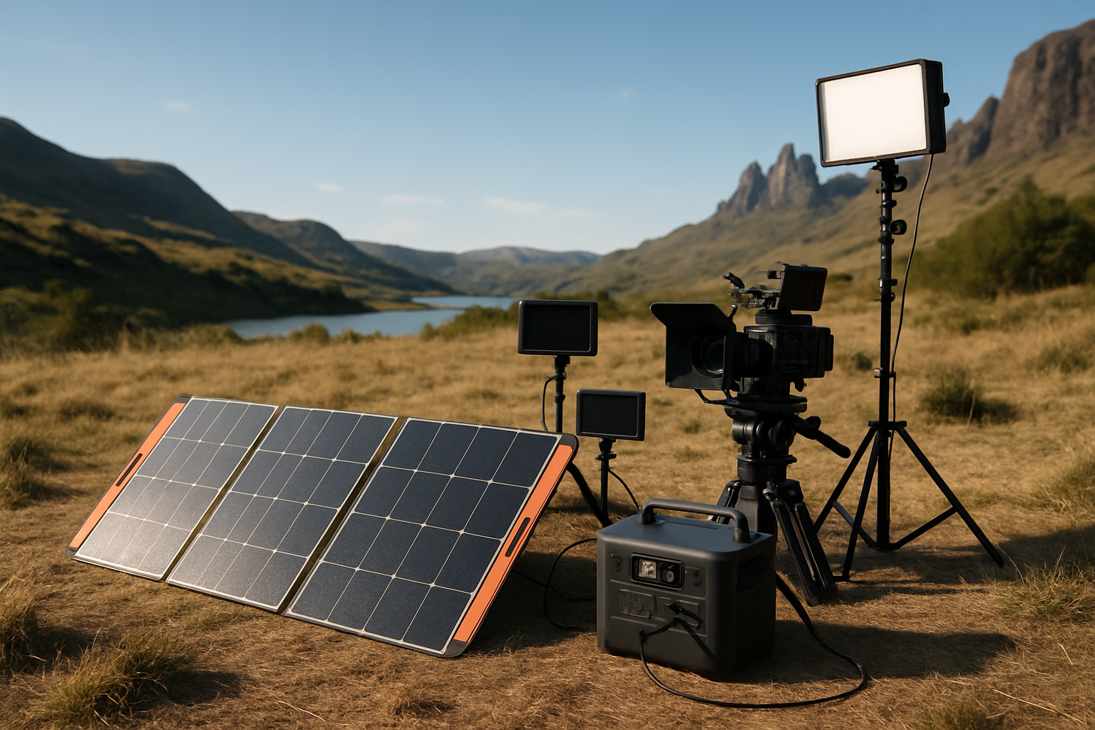 Ultimate Guide: Portable Solar for On-Location Filmmaking