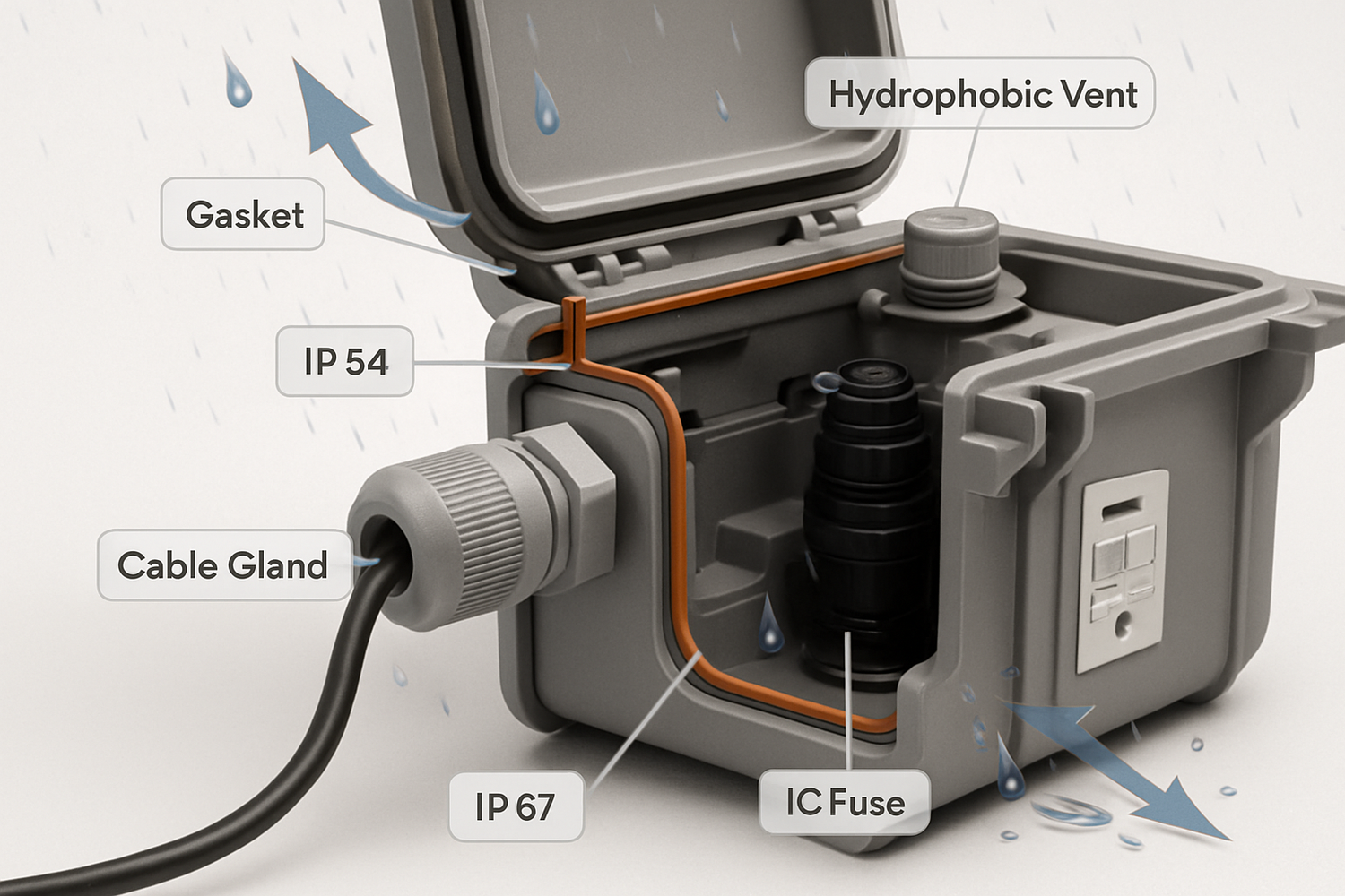 What IP ratings mean for rainproof solar generators' safety