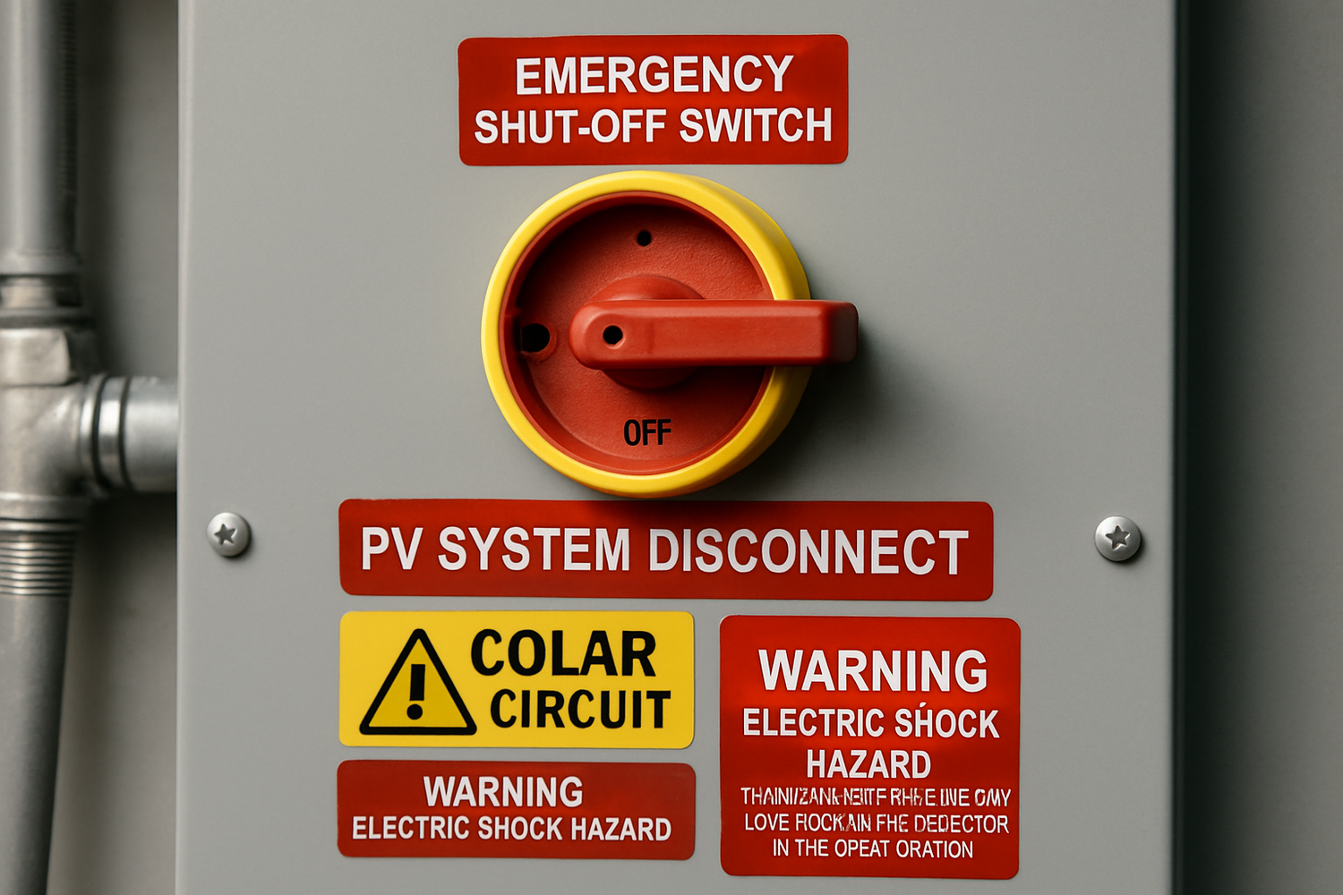 Grid-tie vs Off-grid Safety Notices