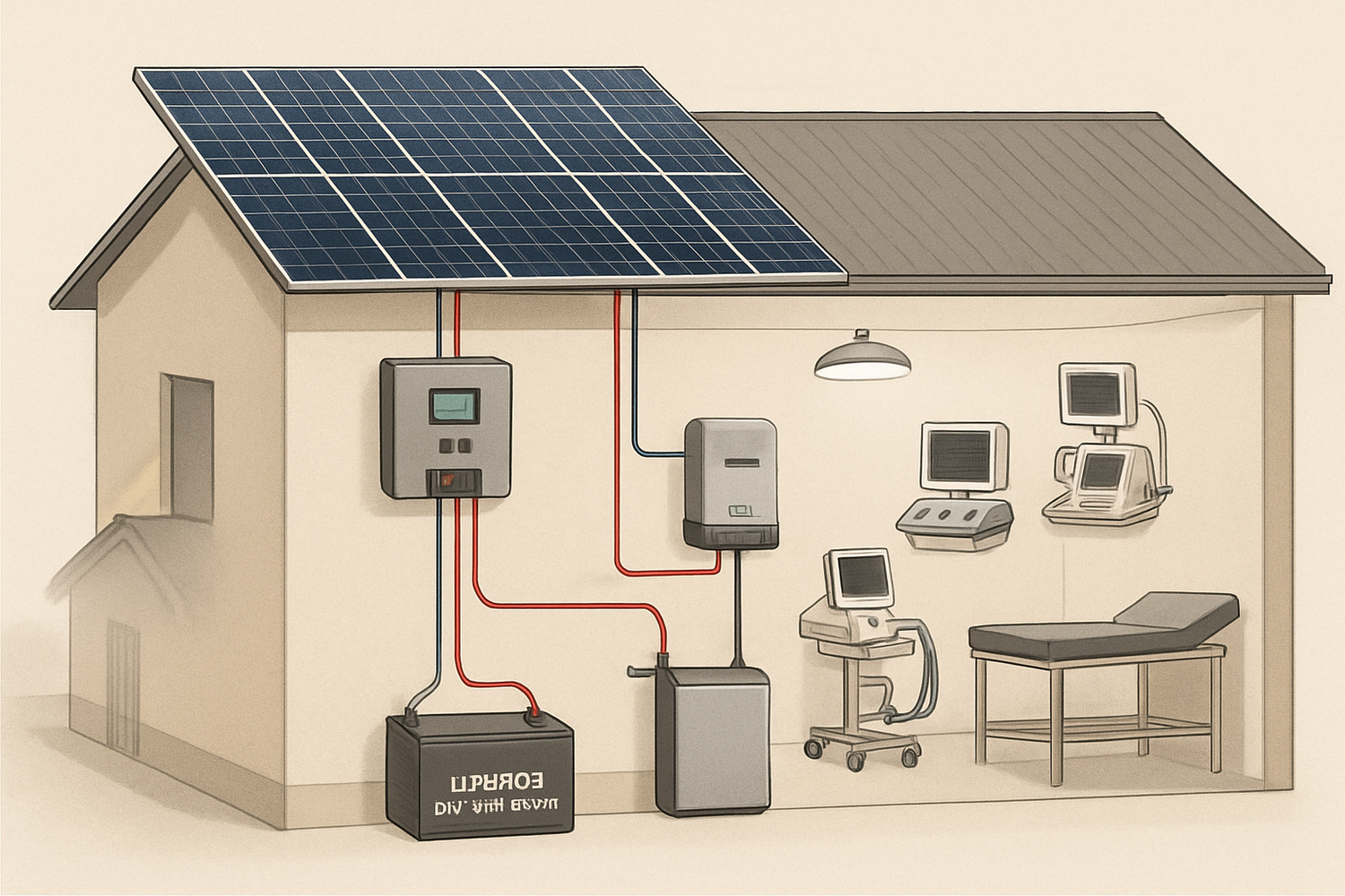 How to Design a LiFePO4-Powered Mini-Grid for Clinics