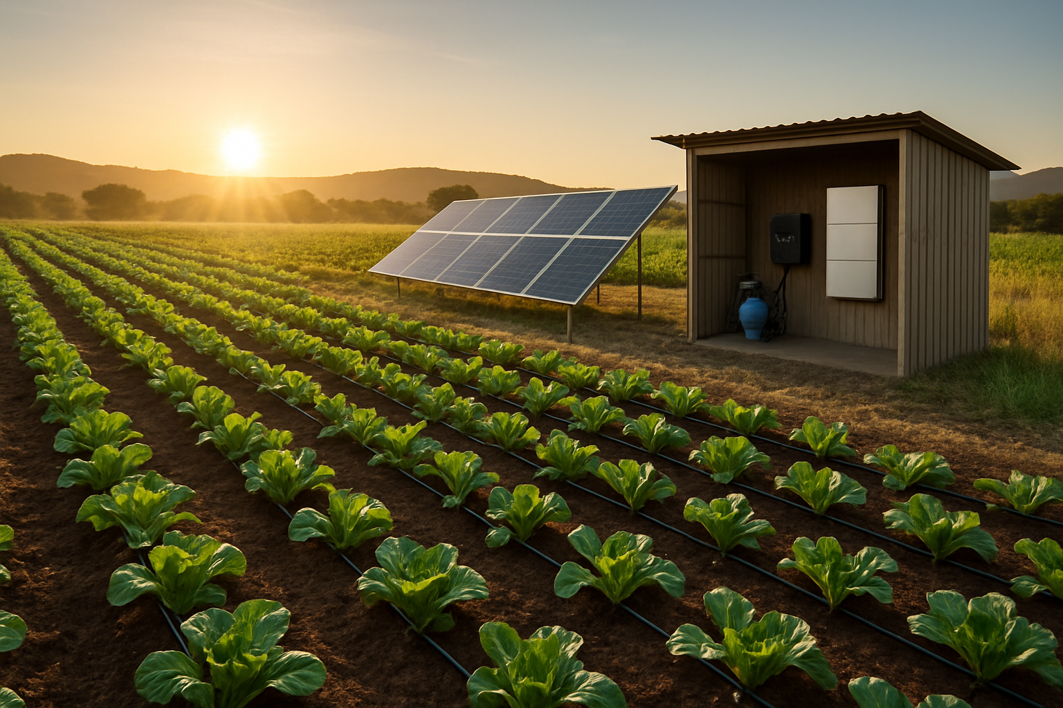Off-Grid Solar Drip Irrigation Design Guide | Anern - Off Grid Apartment Landscape Irrigation Systems