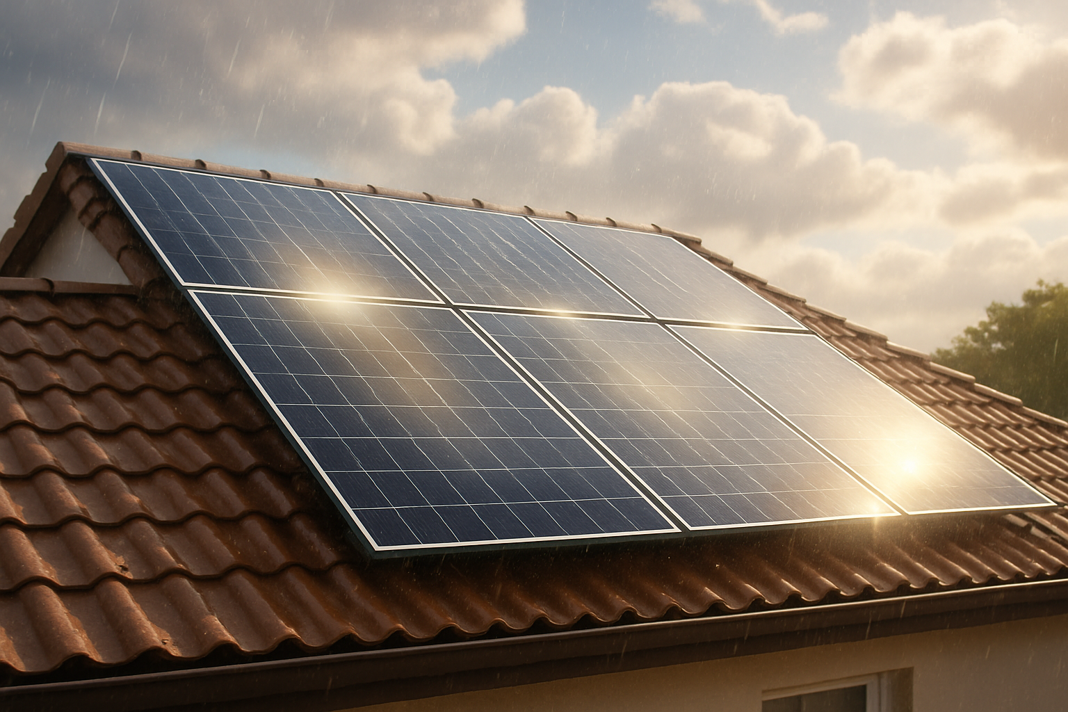 Do Clouds and Rain Really Cripple Your Solar Panels?