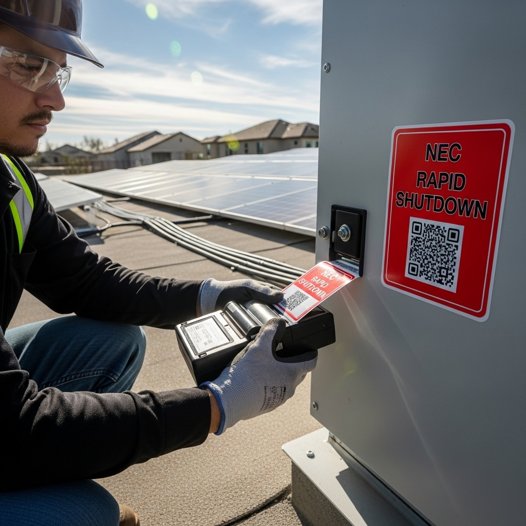 Tools Review: Label Printers and Templates for NEC PV Sites