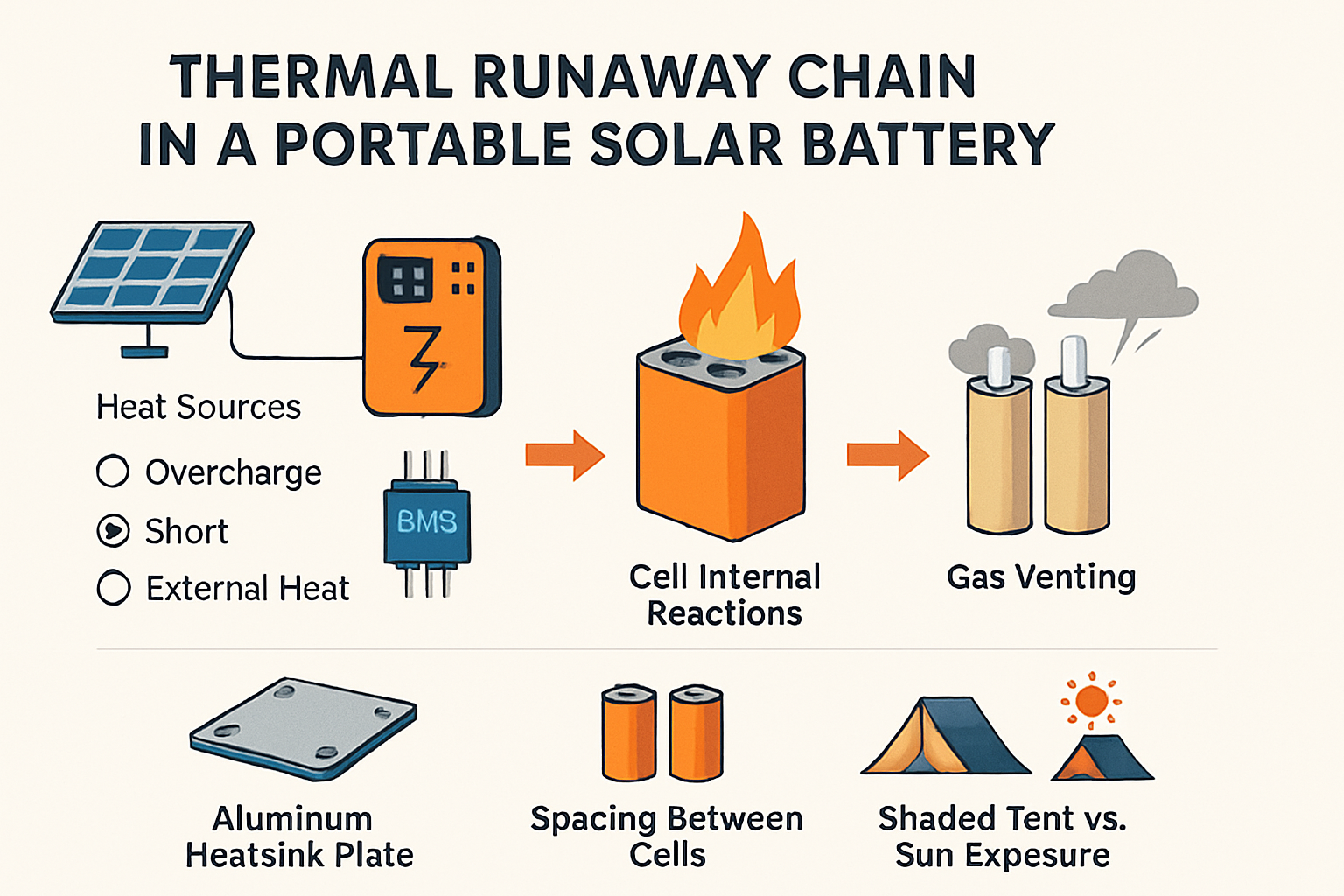 What Is Thermal Runaway? A Plain-English Guide for Solar Campers