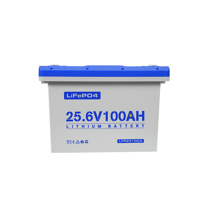 25.6V 100Ah LiFePO4 lithium battery for deep cycle energy storage