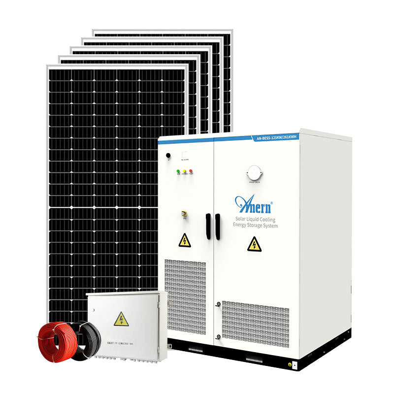 125kW 261kWh Liquid Cooling All-In-One Hybrid ESS System