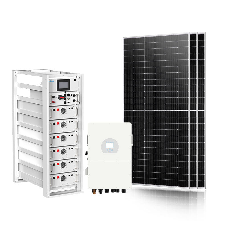 30KW 60KWH Industrial Hybrid Solar Battery Energy System