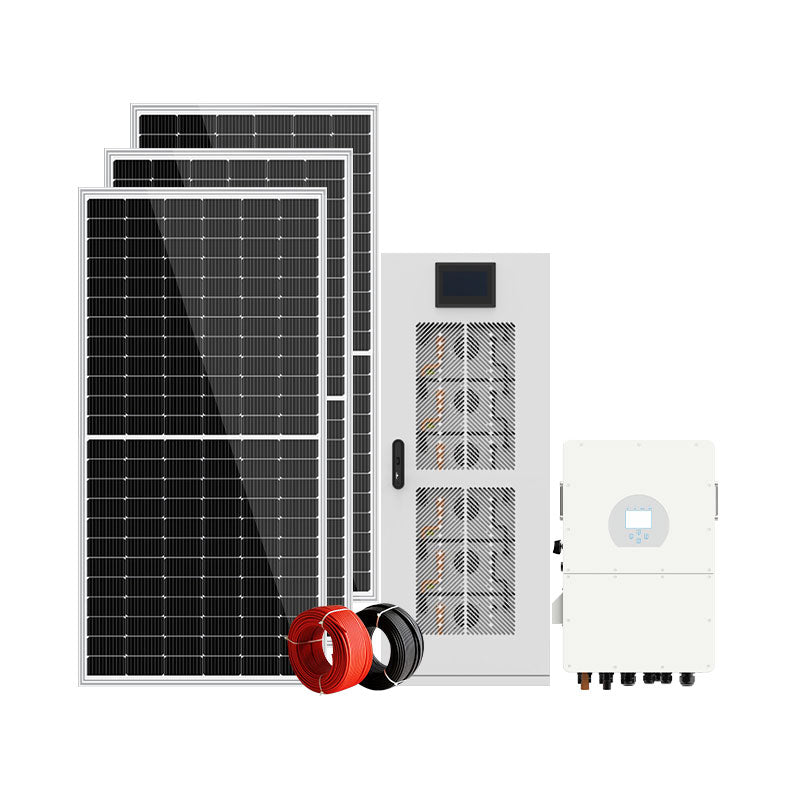 30KW 60KWH Industrial Hybrid Solar Energy System