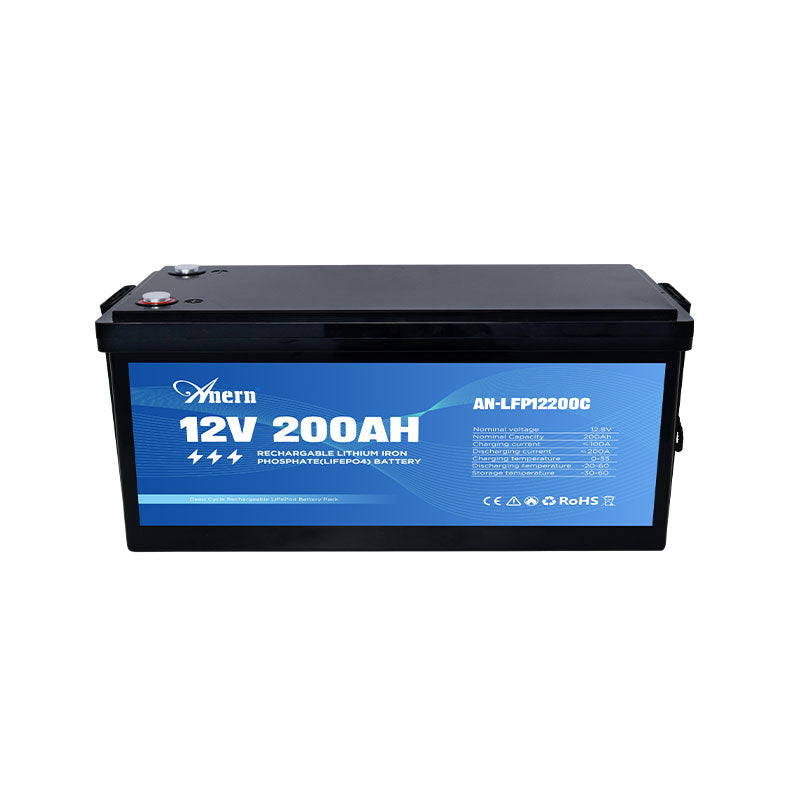 Lifepo4 12v 200Ah Lithium Ion Battery Pack