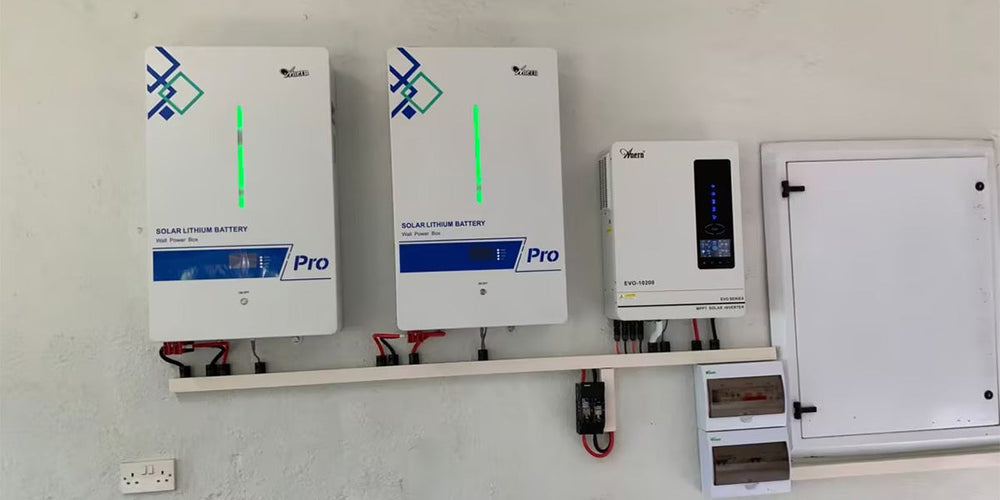 108 Sets 4.2kW Solar Energy Storage Systems for Residential Project in Zimbabwe