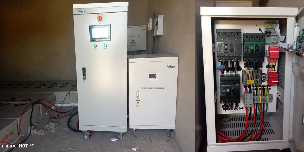 50KW Off Grid Solar Power System Farm Project in Zimbabwe