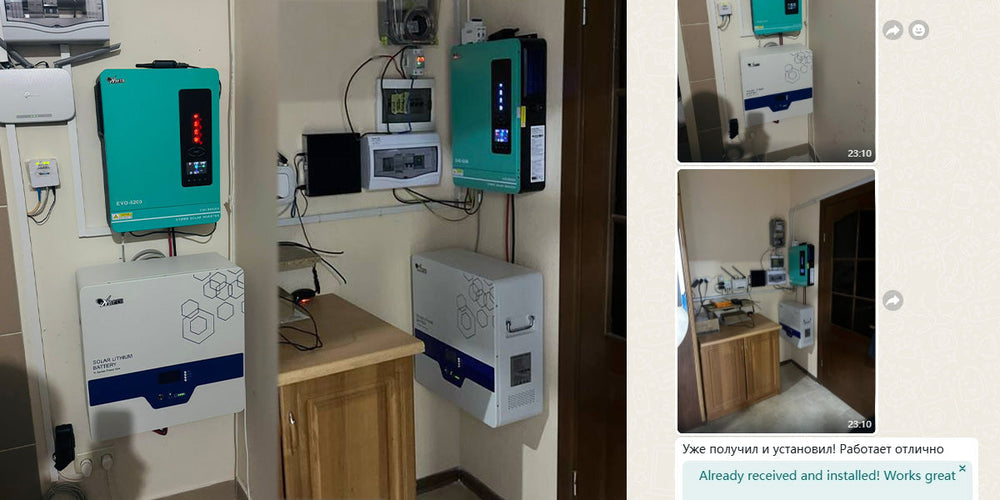 Ukraine 6.2KW Lithium Battery System Solution