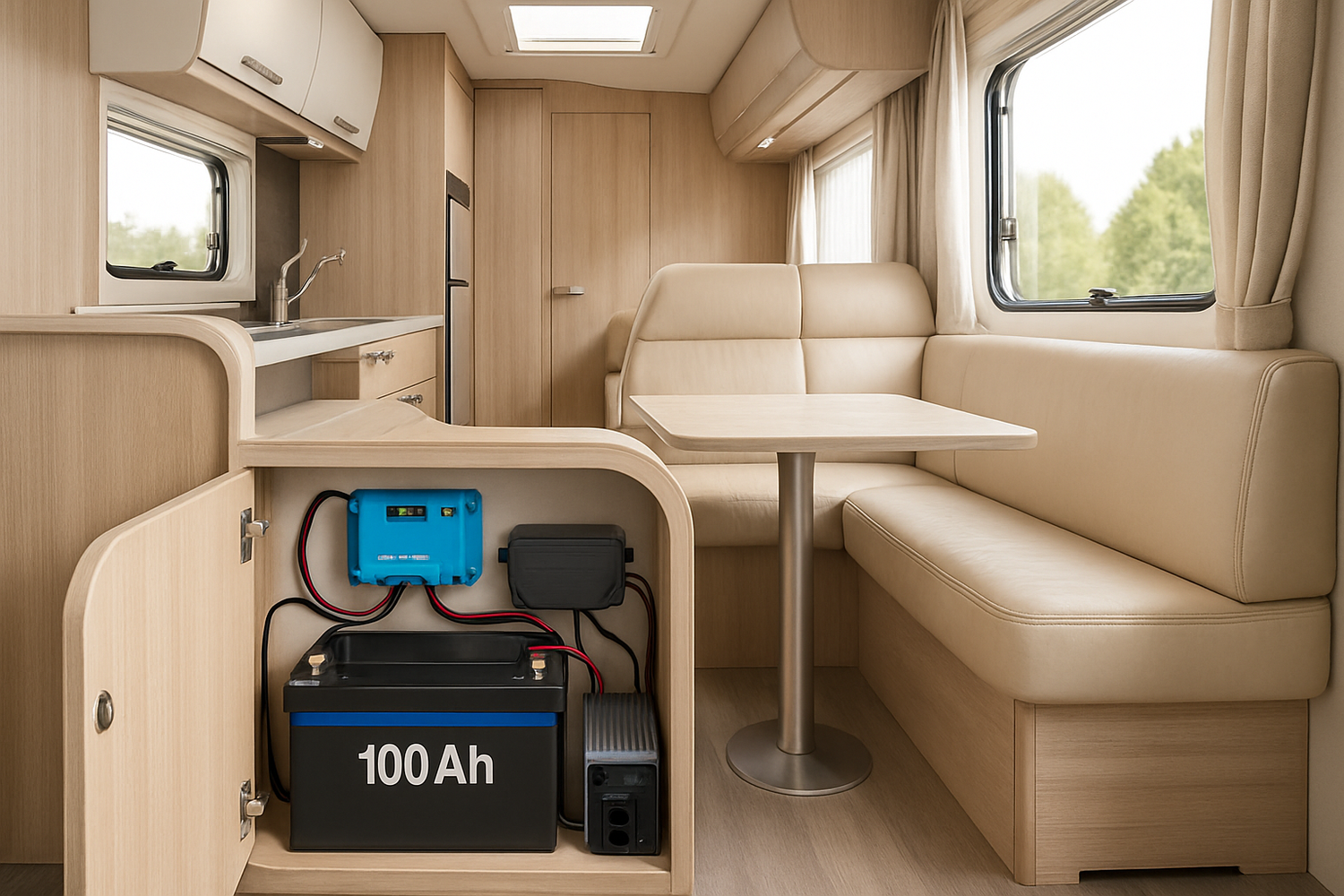 How to Correctly Size a 100ah Lithium Battery for Your RV
