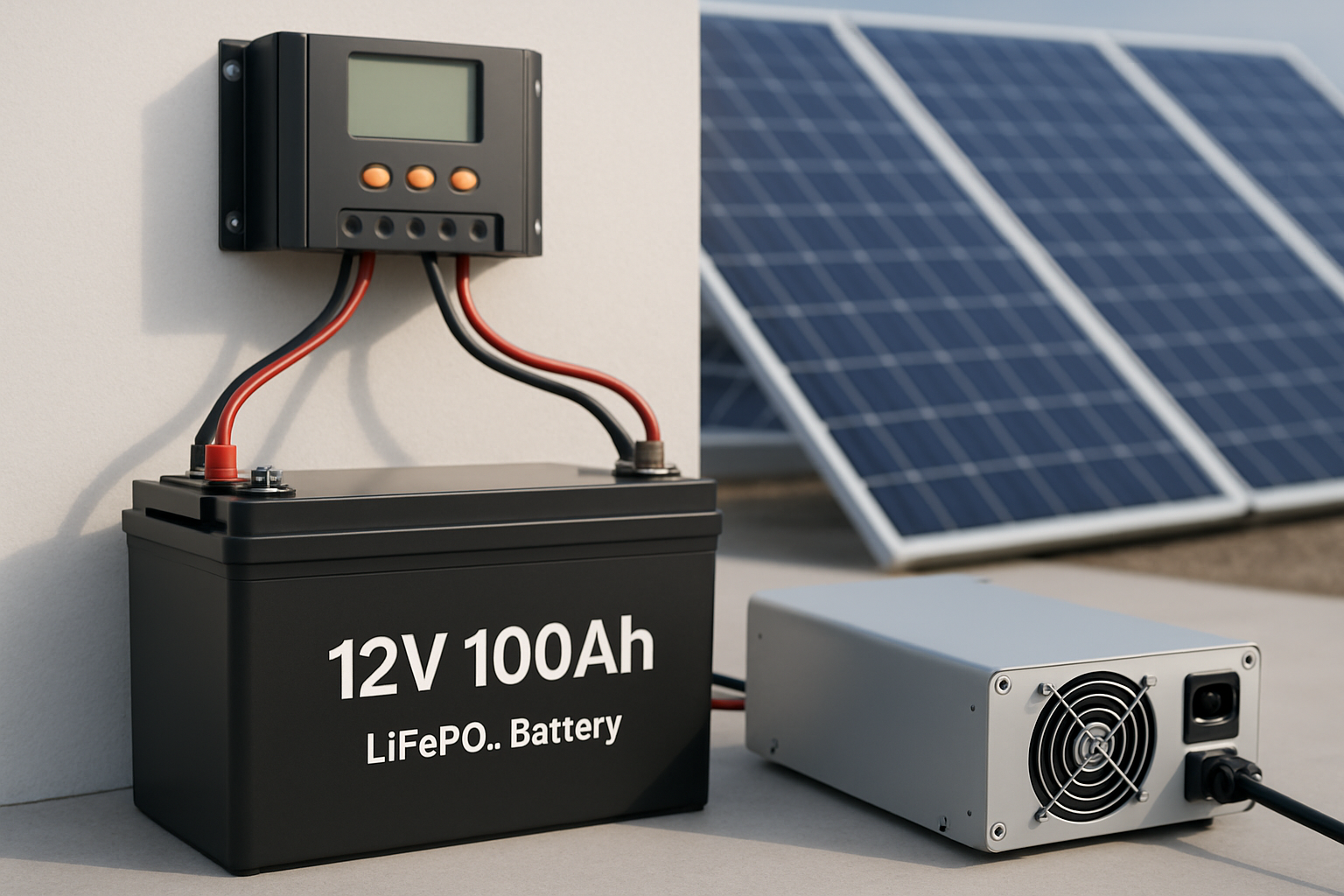 How to Maximize Solar Storage with a 12V 100Ah LiFePO4 Battery
