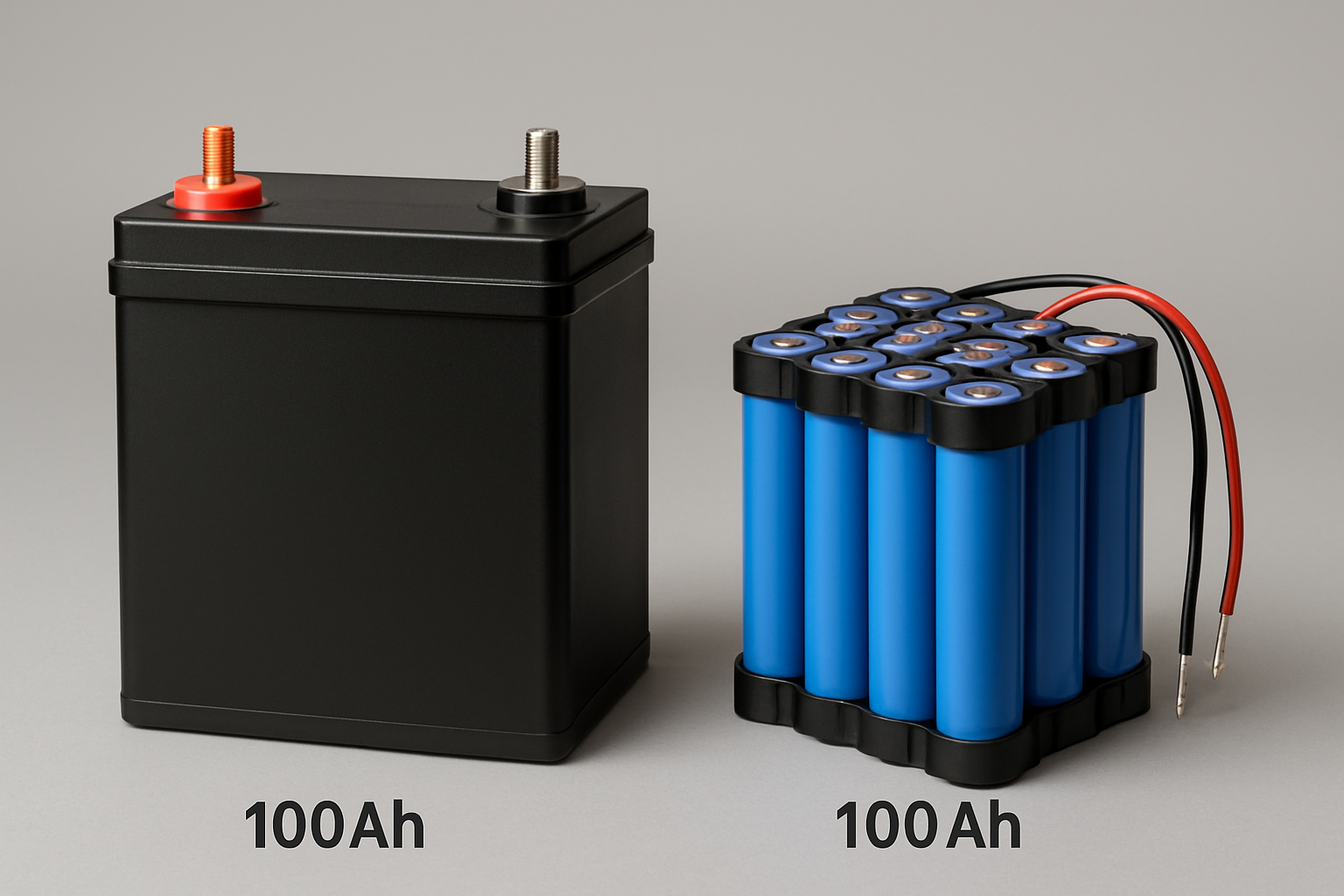 Ultimate Guide: Choosing a 100Ah LiFePO4 vs. Lithium-Ion