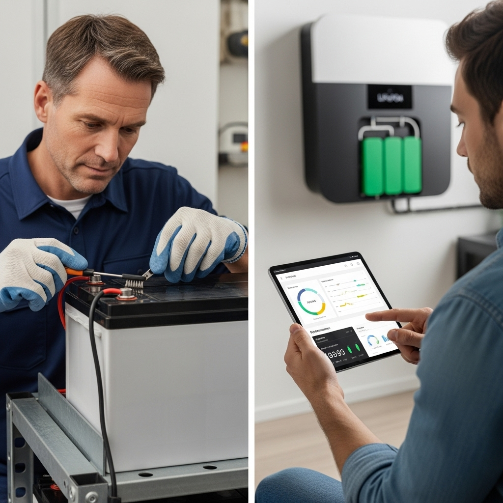 VRLA vs LiFePO4: Different Checklists, Different Risks