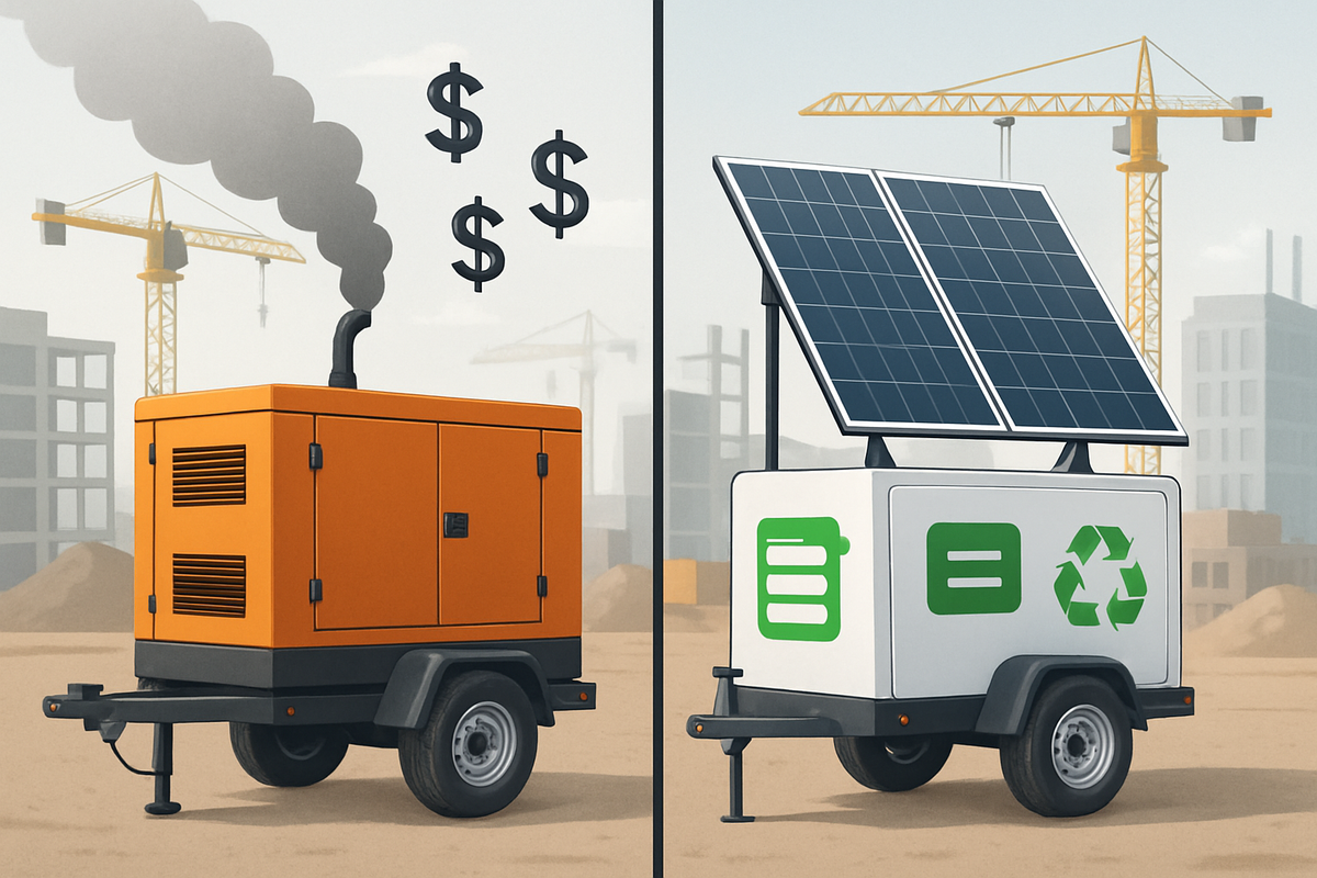 Data Brief: LCOP and Fuel Savings for Mobile ESS at Sites