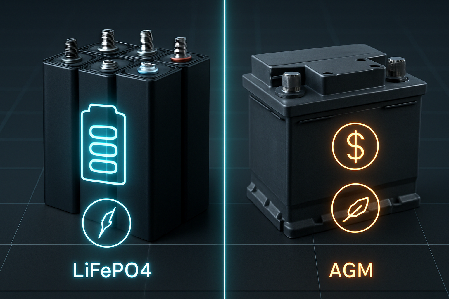 LiFePO4 vs AGM: Which battery wins for multi-day autonomy?
