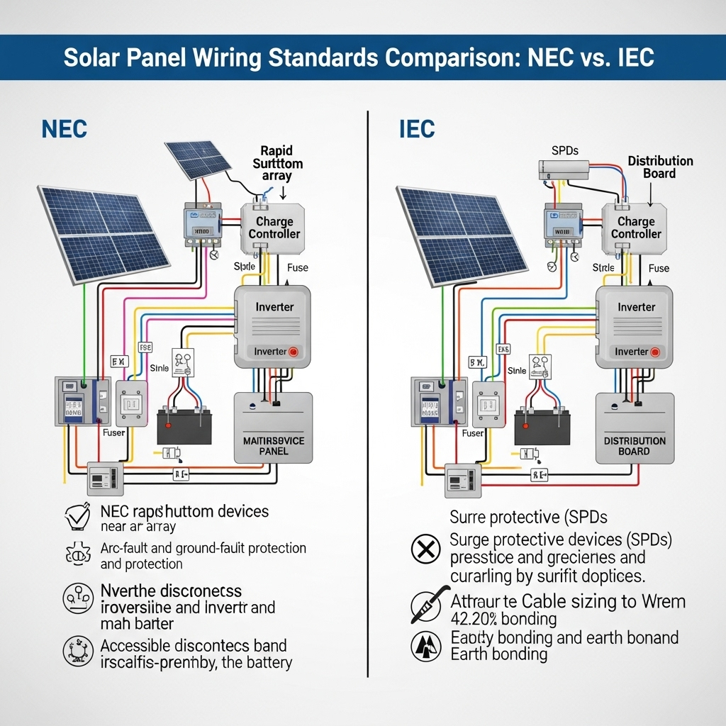NEC vs IEC: Which Rules Apply to Your DIY Off-Grid Build?