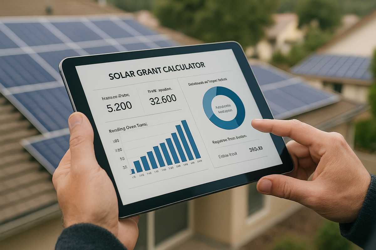 Grant Calculators and Tools: Pick the Right Solar Incentive