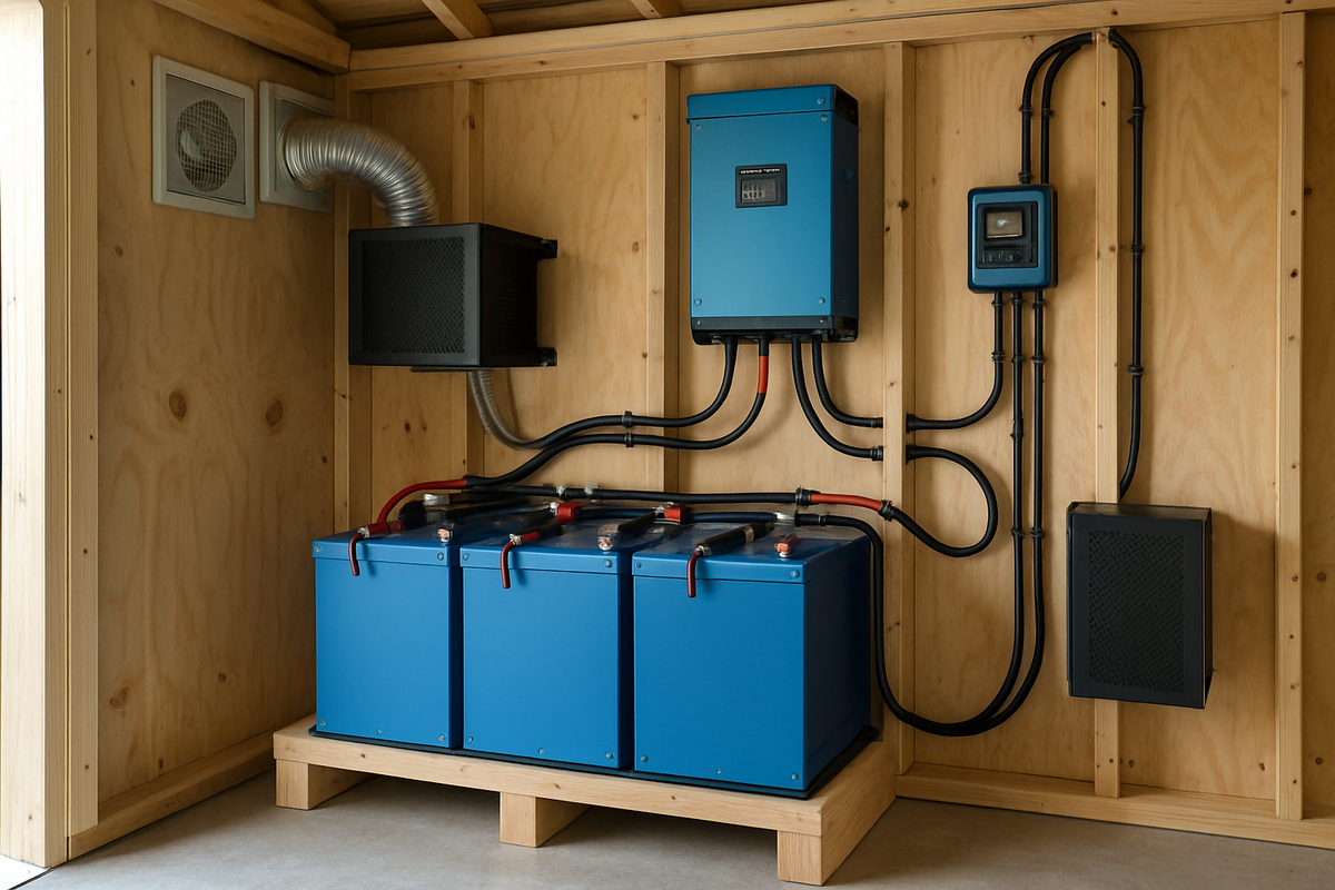 Maximize LiFePO4 Battery Life: Off-Grid Case Study - Anern