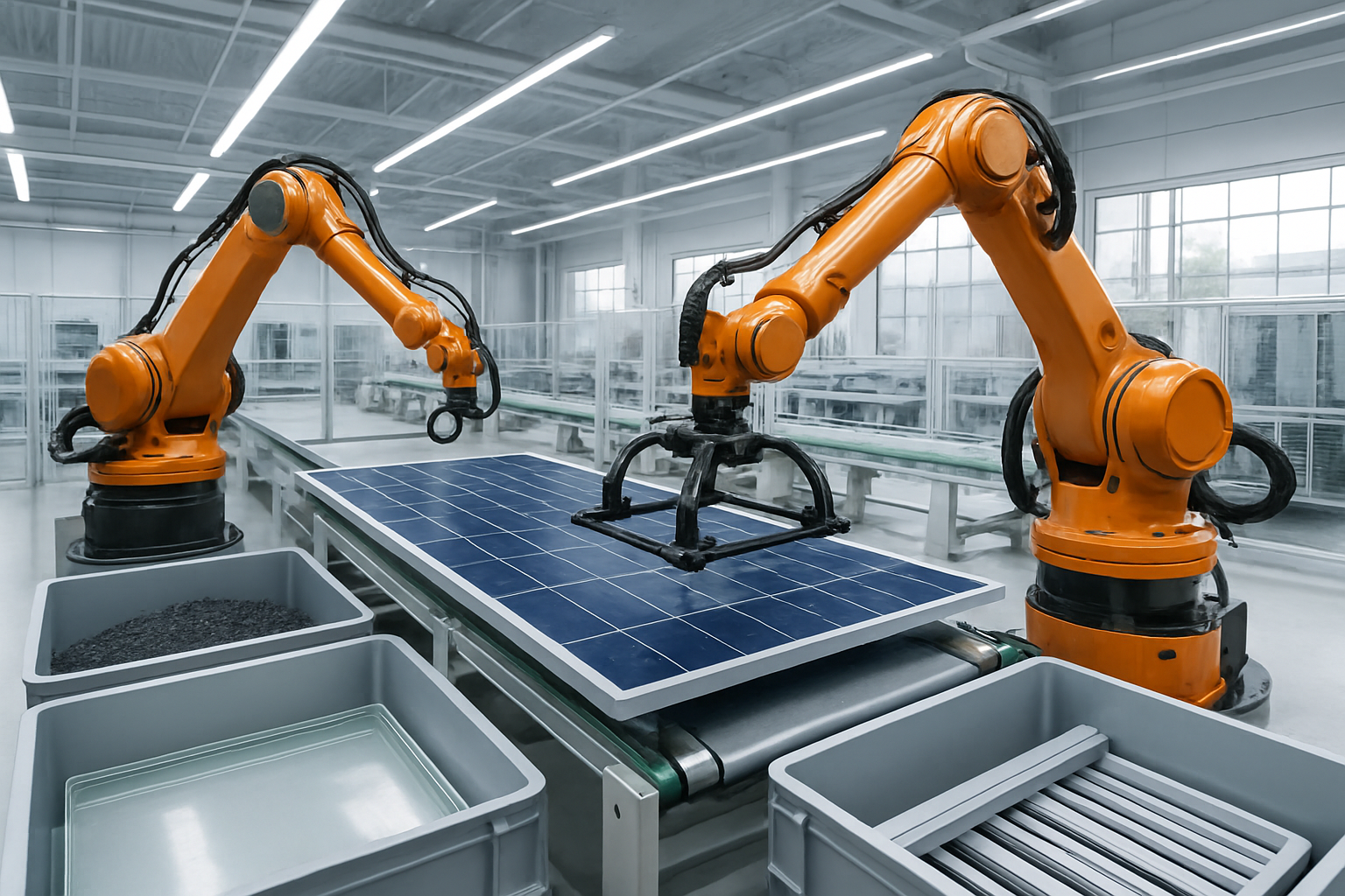 Case Study: PV Cycle and Veolia Scale Panel Recycling