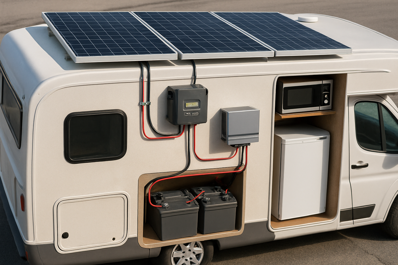 Off-Grid RV Power Blueprint: Panels, Battery Bank, Charging