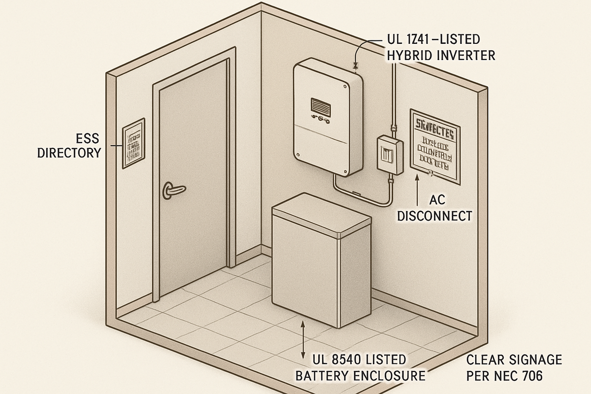 Tools Review: UL 9540, UL 1741, and Labels Renters Need