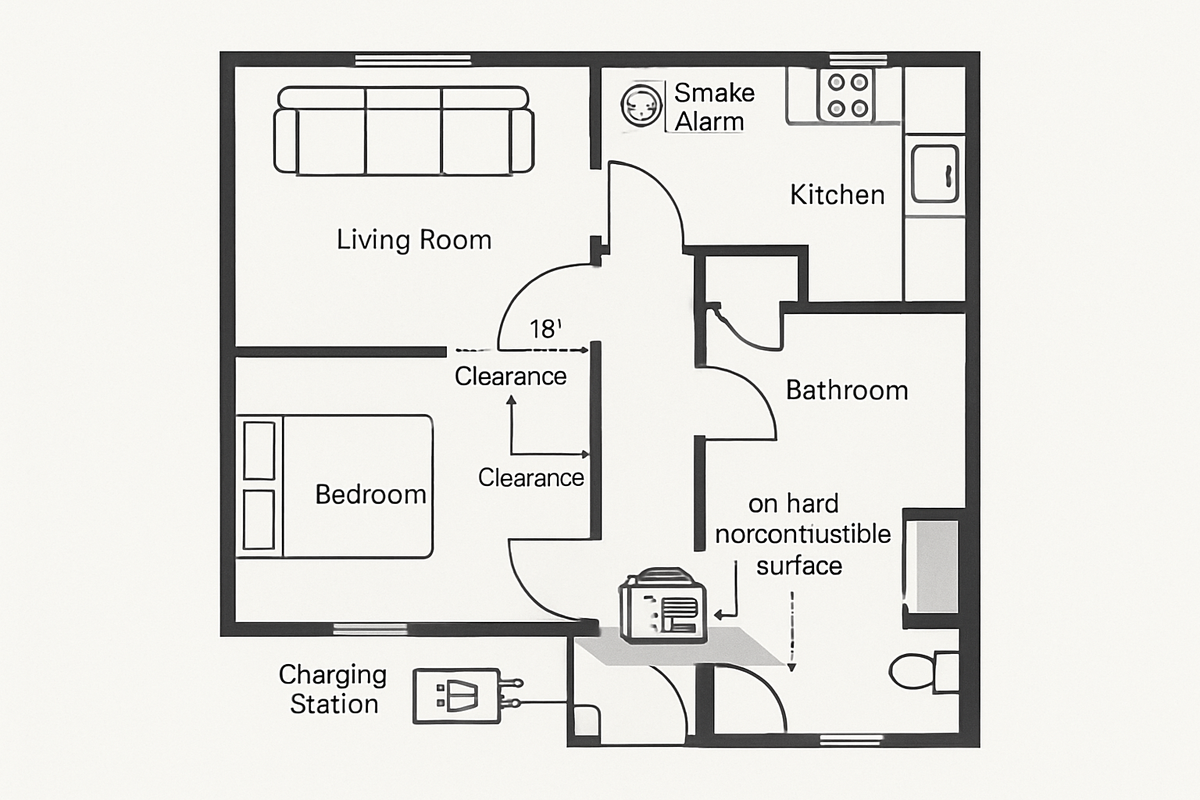 Fire Marshal Q&A: Portable Power Stations in Apartments, Legal?