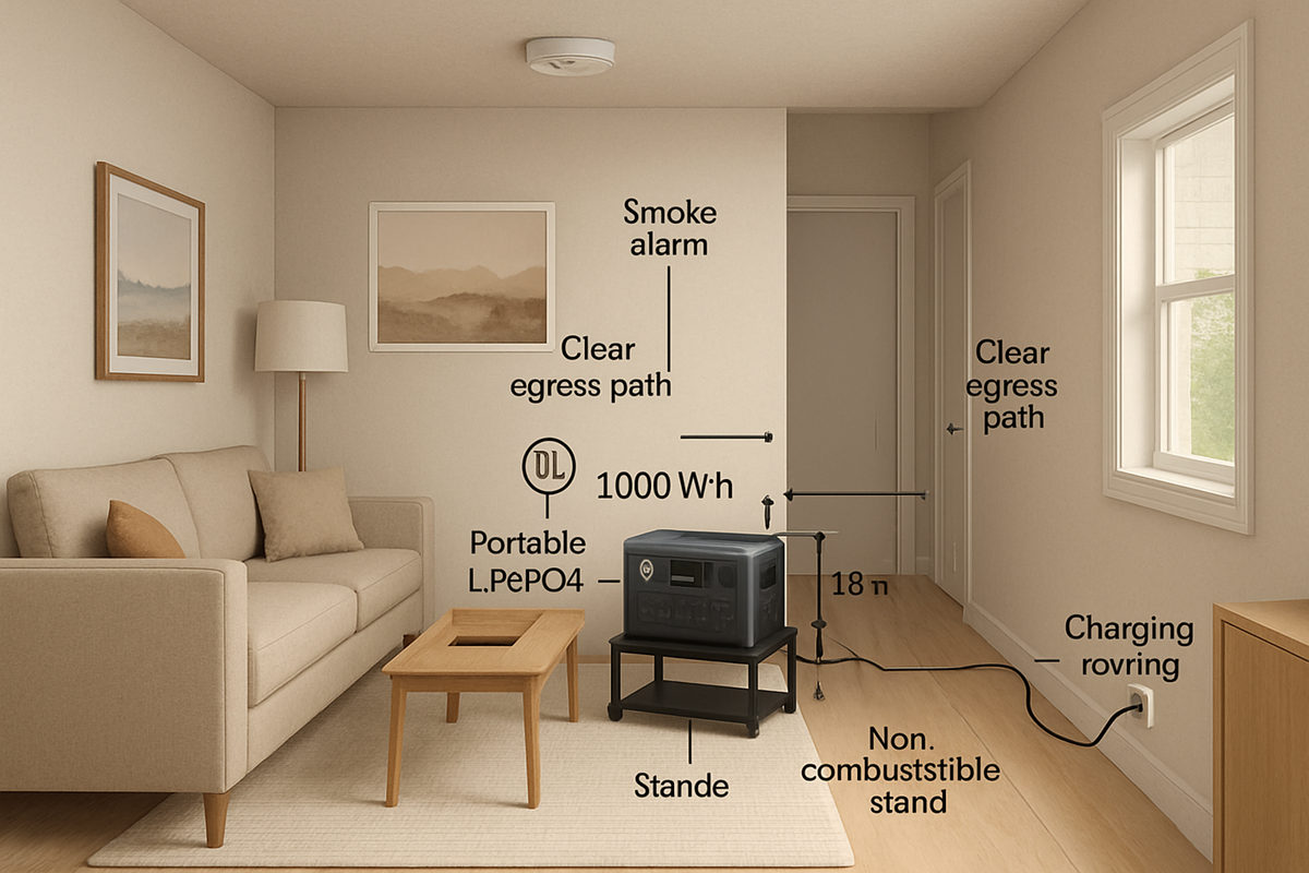 Ultimate Guide: Apartment Fire Codes for Portable Battery Storage
