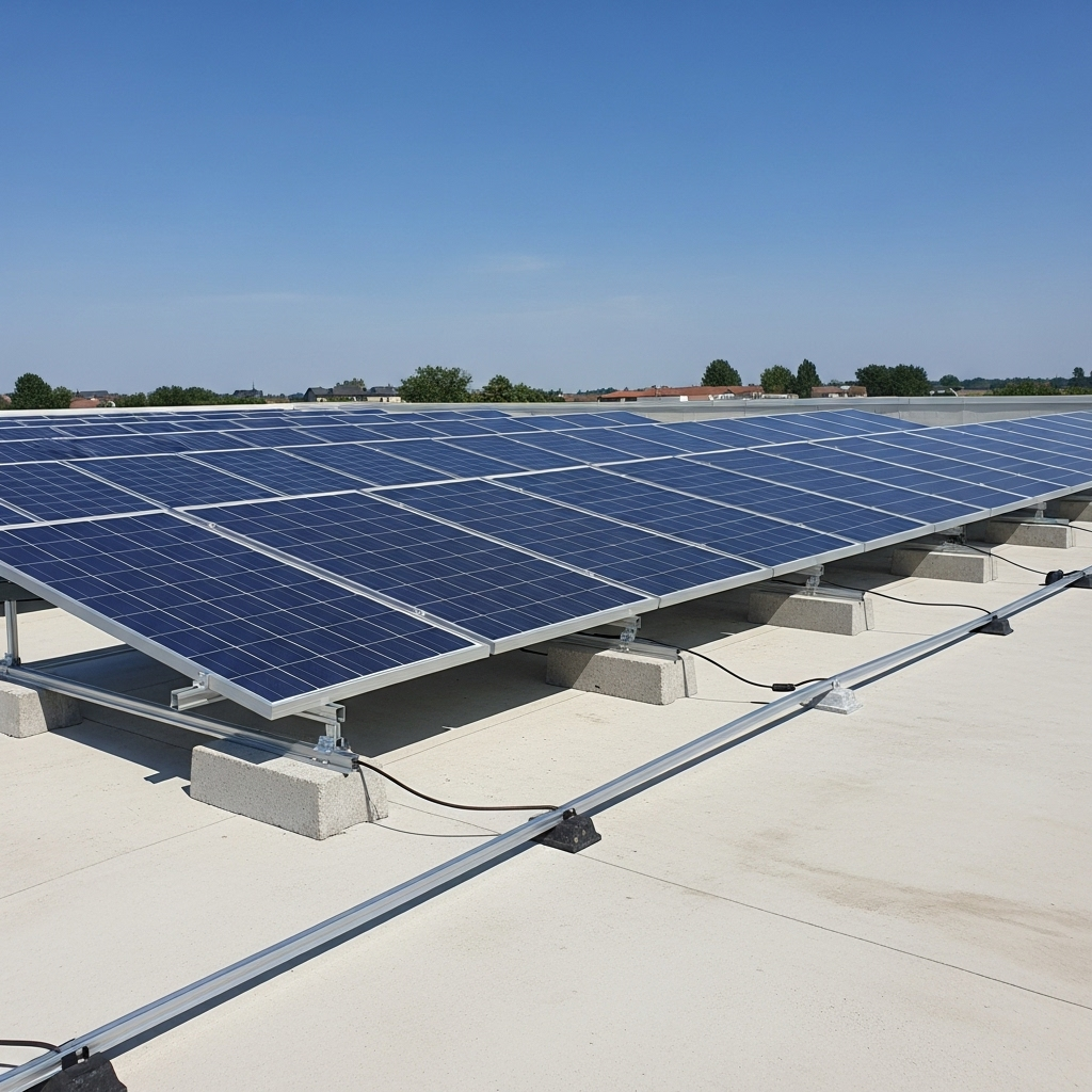Solar Roof Racking Types for Flat and Pitched Roofs - Anern