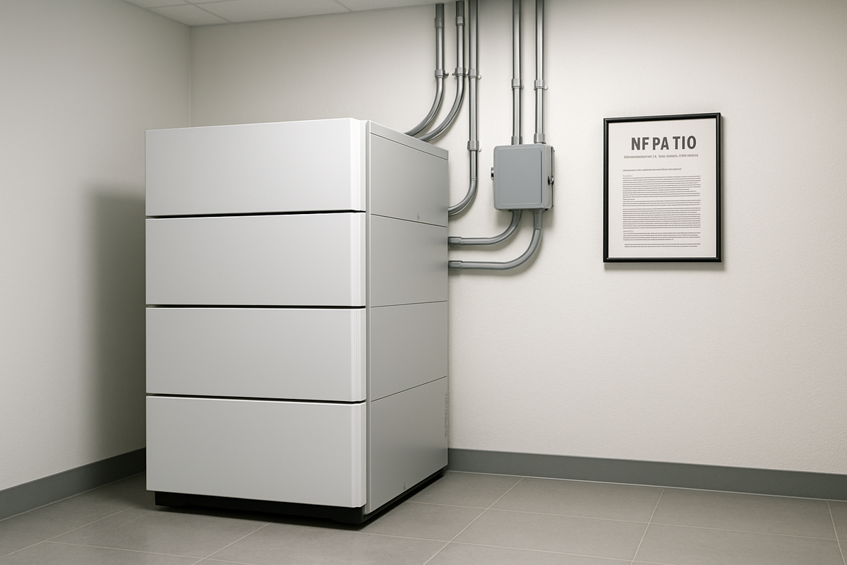 NFPA 110, Noise, Emissions: Batteries vs Standby Gensets