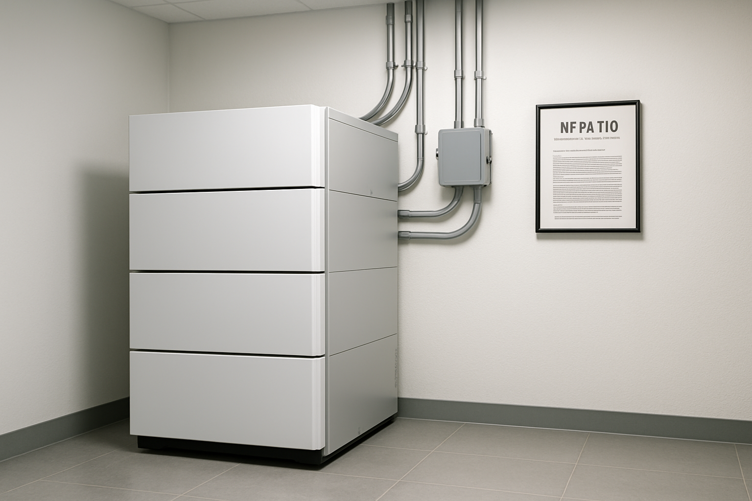 NFPA 110, Noise, Emissions: Batteries vs Standby Gensets