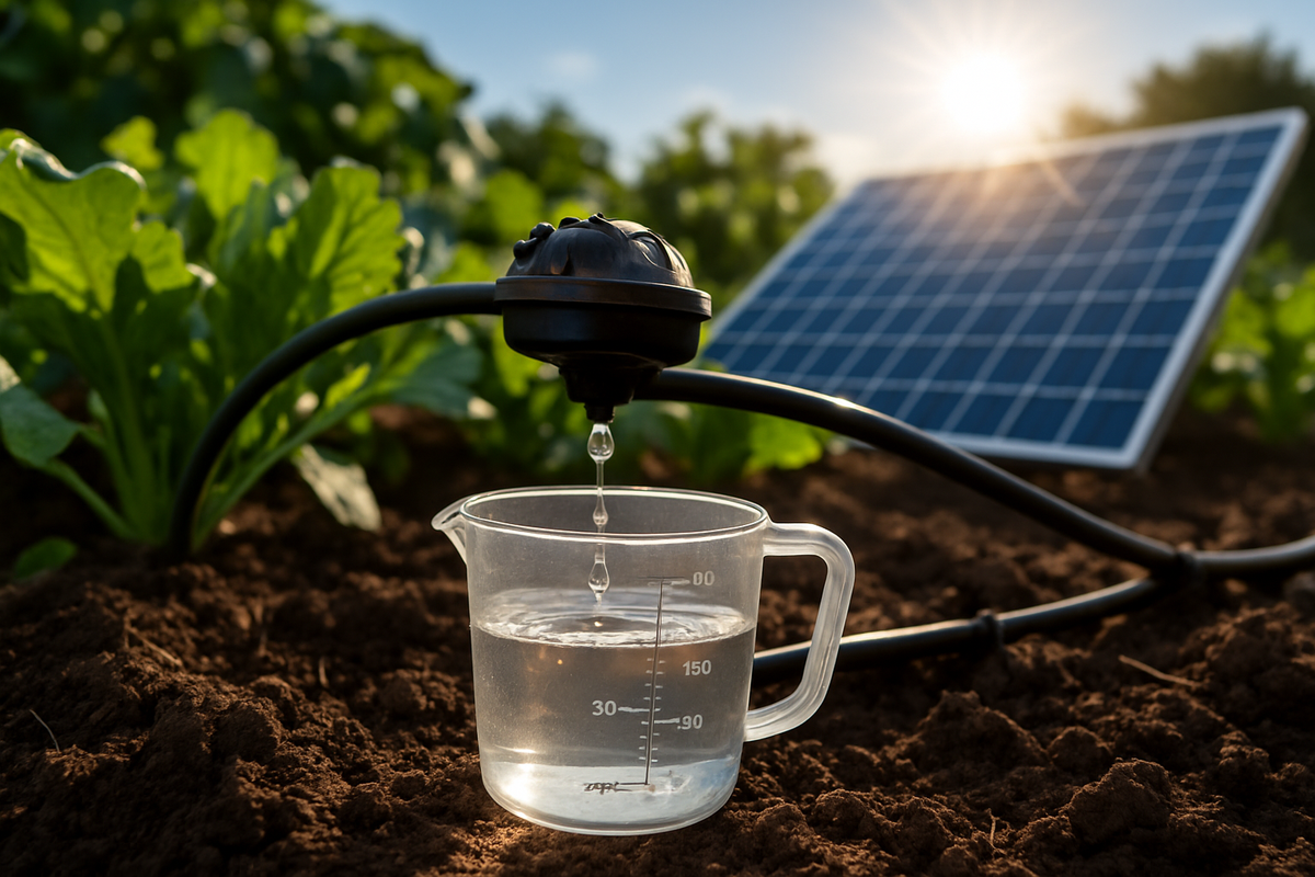Stop Overwatering: Calibrate Solar Drip Emitters Right