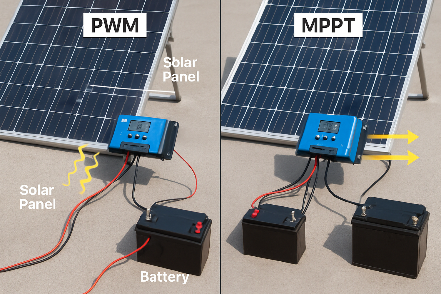 MPPT vs PWM: Why Controller Choice Affects Charge Speed
