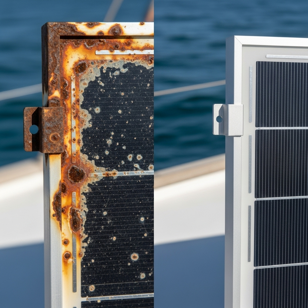 Case Study: Offshore wind lessons for portable solar corrosion