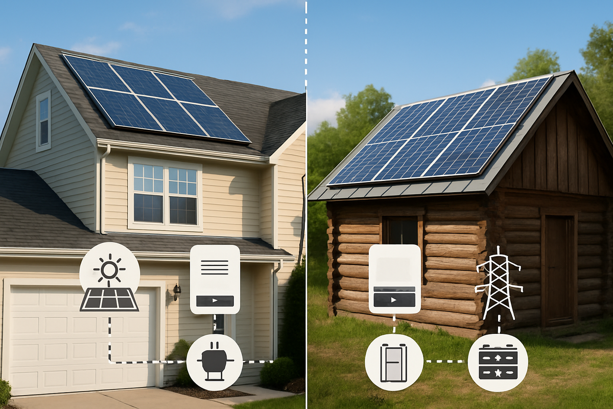 Off-Grid vs. Grid-Tied Solar Systems: Choosing Your Path to Energy ...