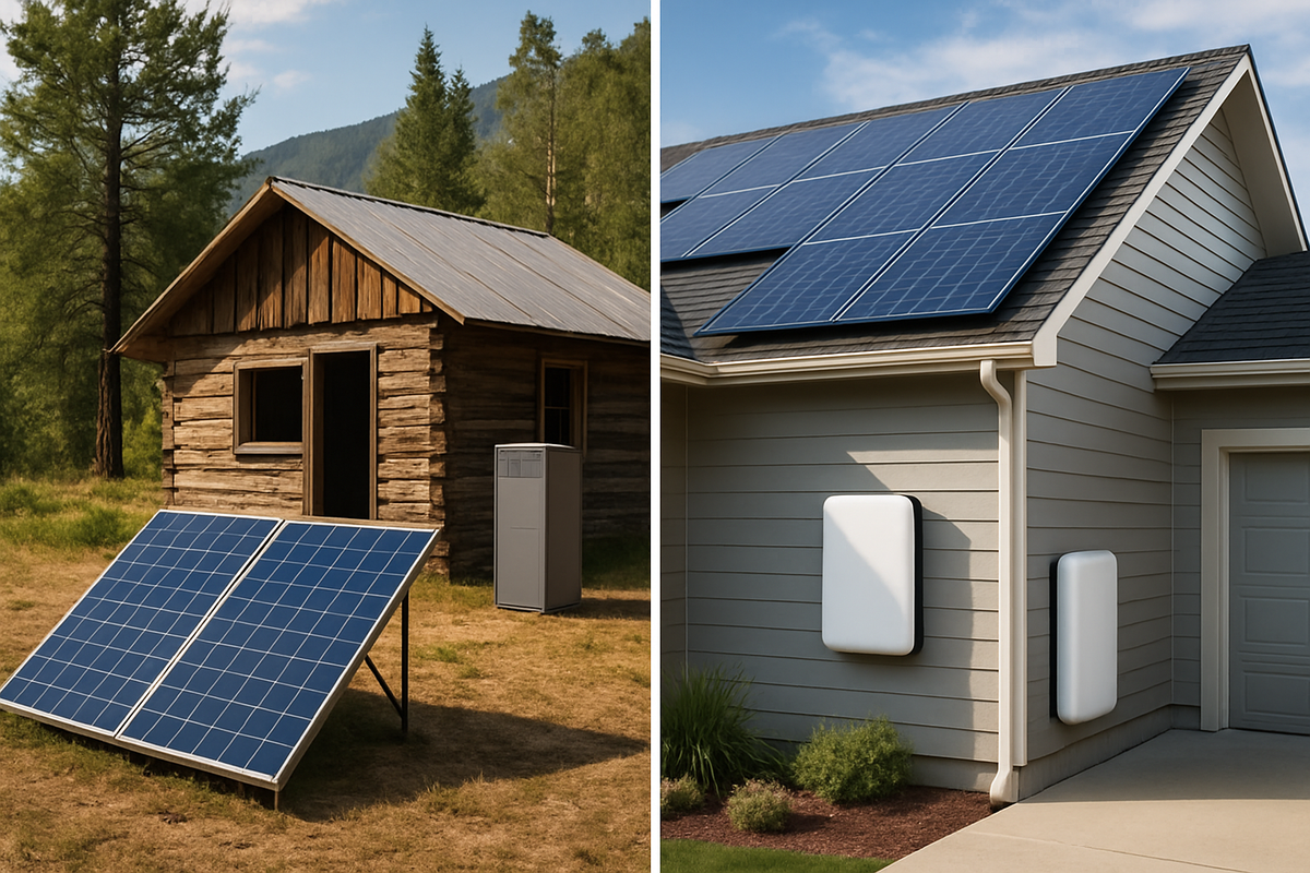 Case Study: LiFePO4 Off‑Grid Cabin vs Grid‑Tied Home ESS