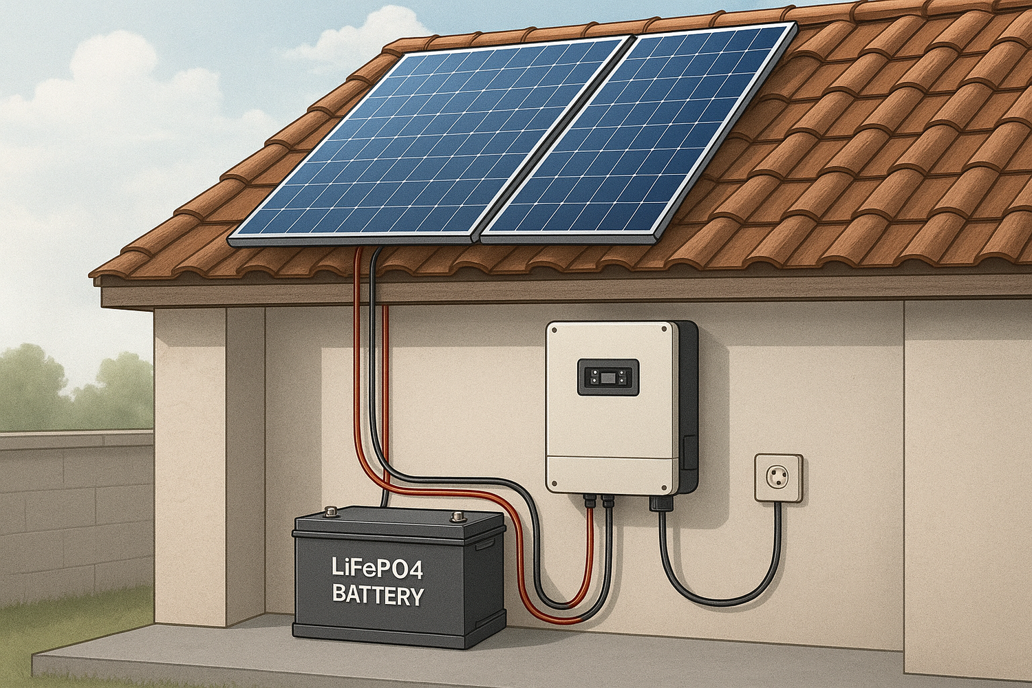 Off-Grid Systems: Estimating Payback with LiFePO4 Storage