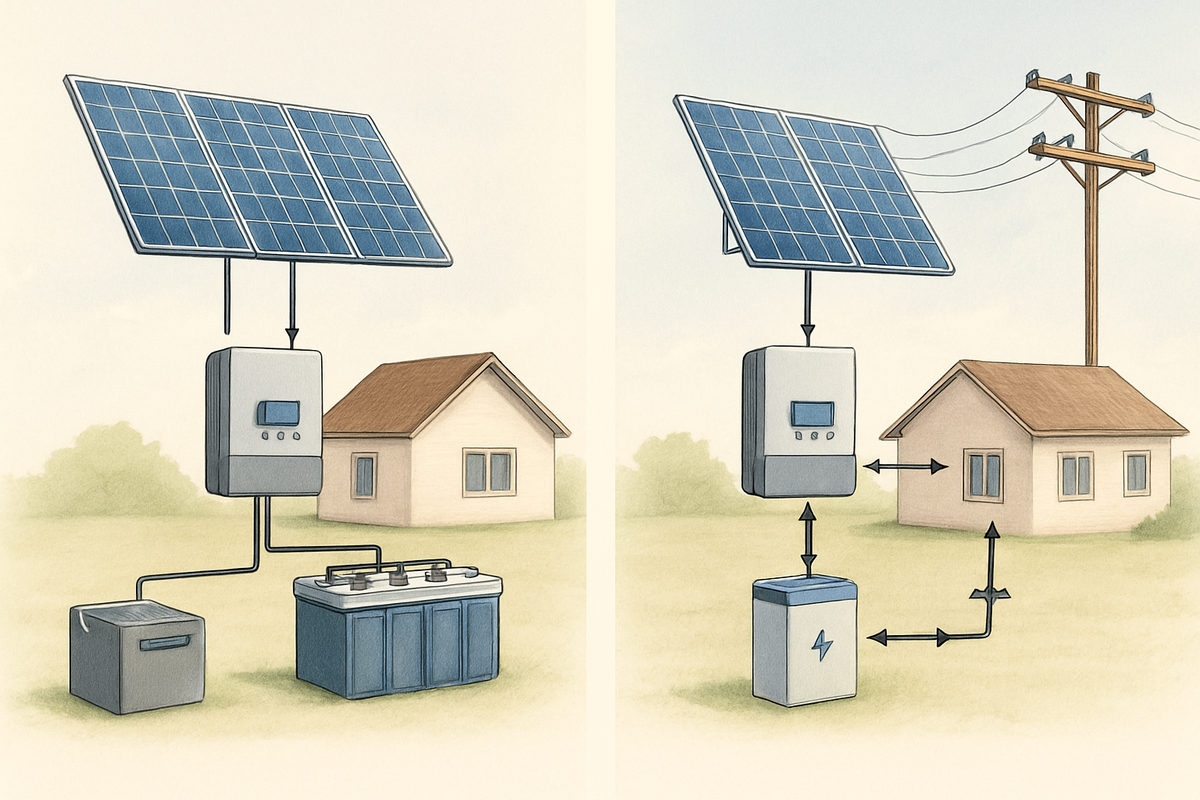 Data Report: IEA and IRENA on Off‑Grid vs Grid‑Tied Hybrids