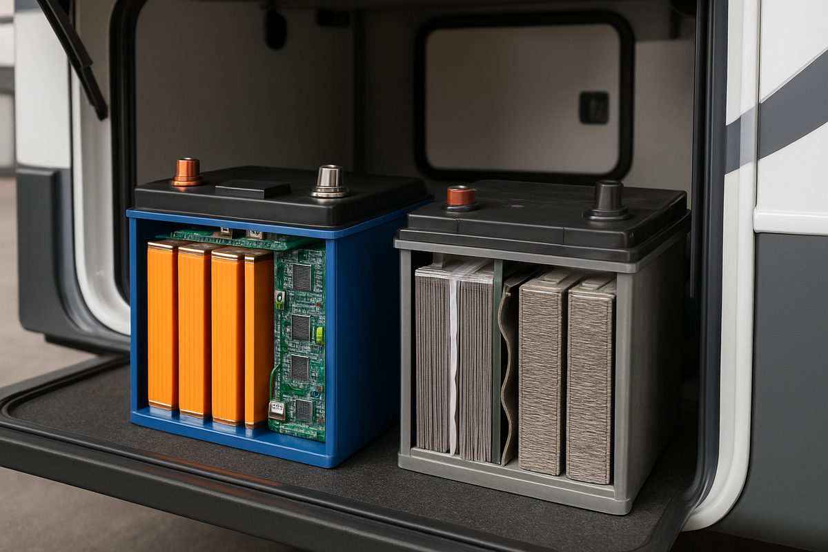LiFePO4 vs AGM: Which Deep Cycle Battery is Best for RVs?