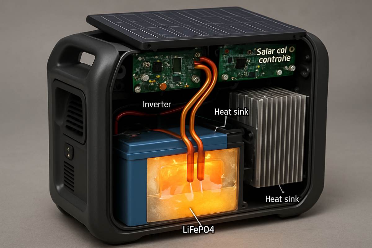 Trend Watch: Passive Cooling, Heat Pipes and PCM in Solar Packs