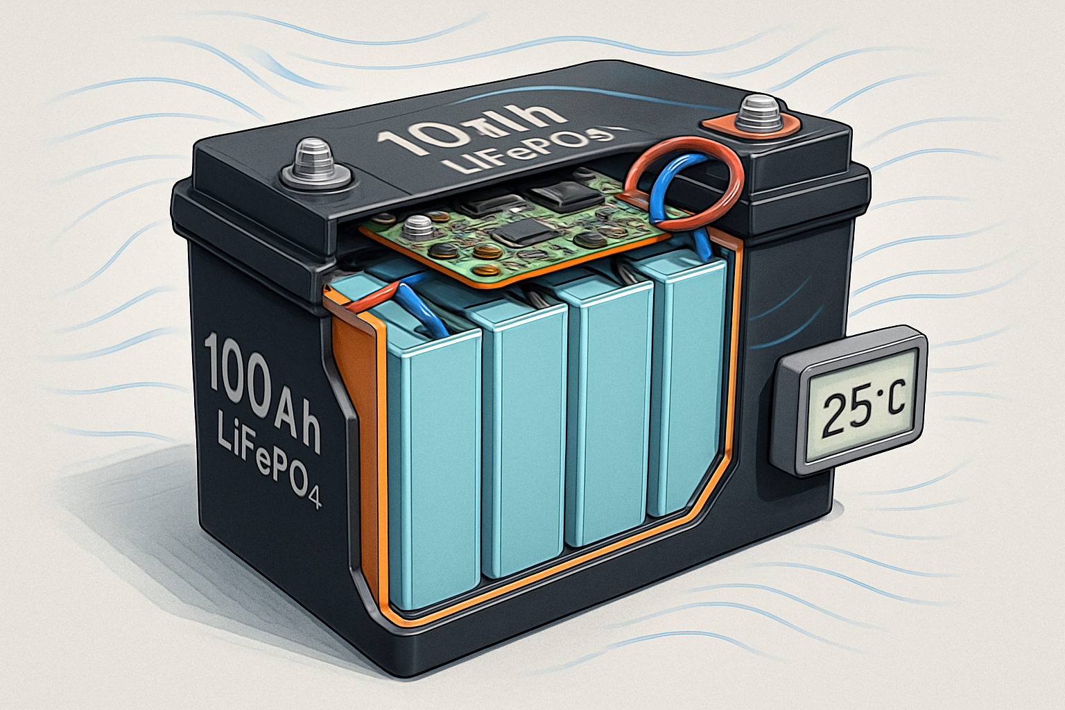 7 Pro Tips to Regulate Your 100Ah Lithium Battery Temperature