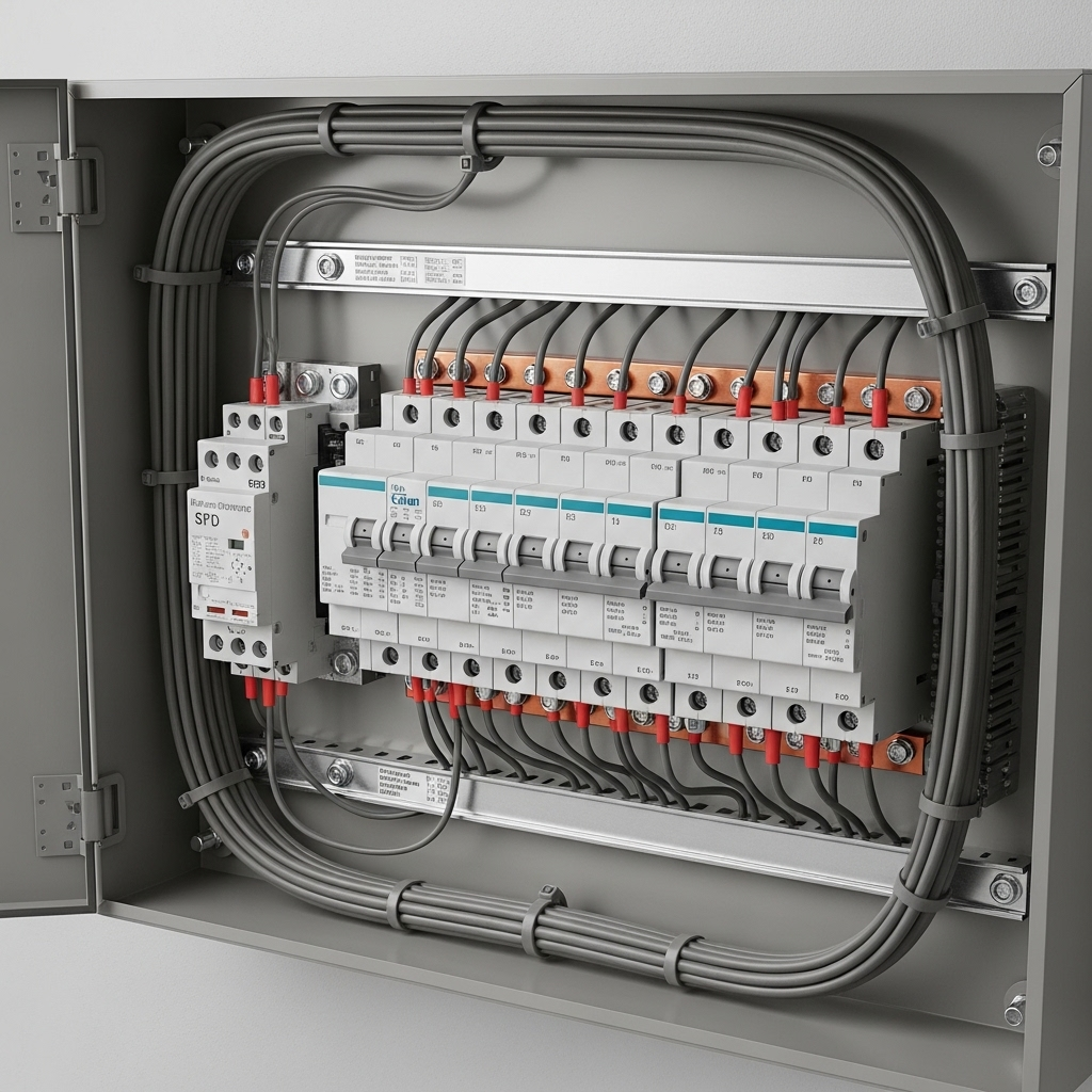 Ac Distribution Panel Simulation AC Combiner & Distribution Panels: A Complete Guide - Anern
