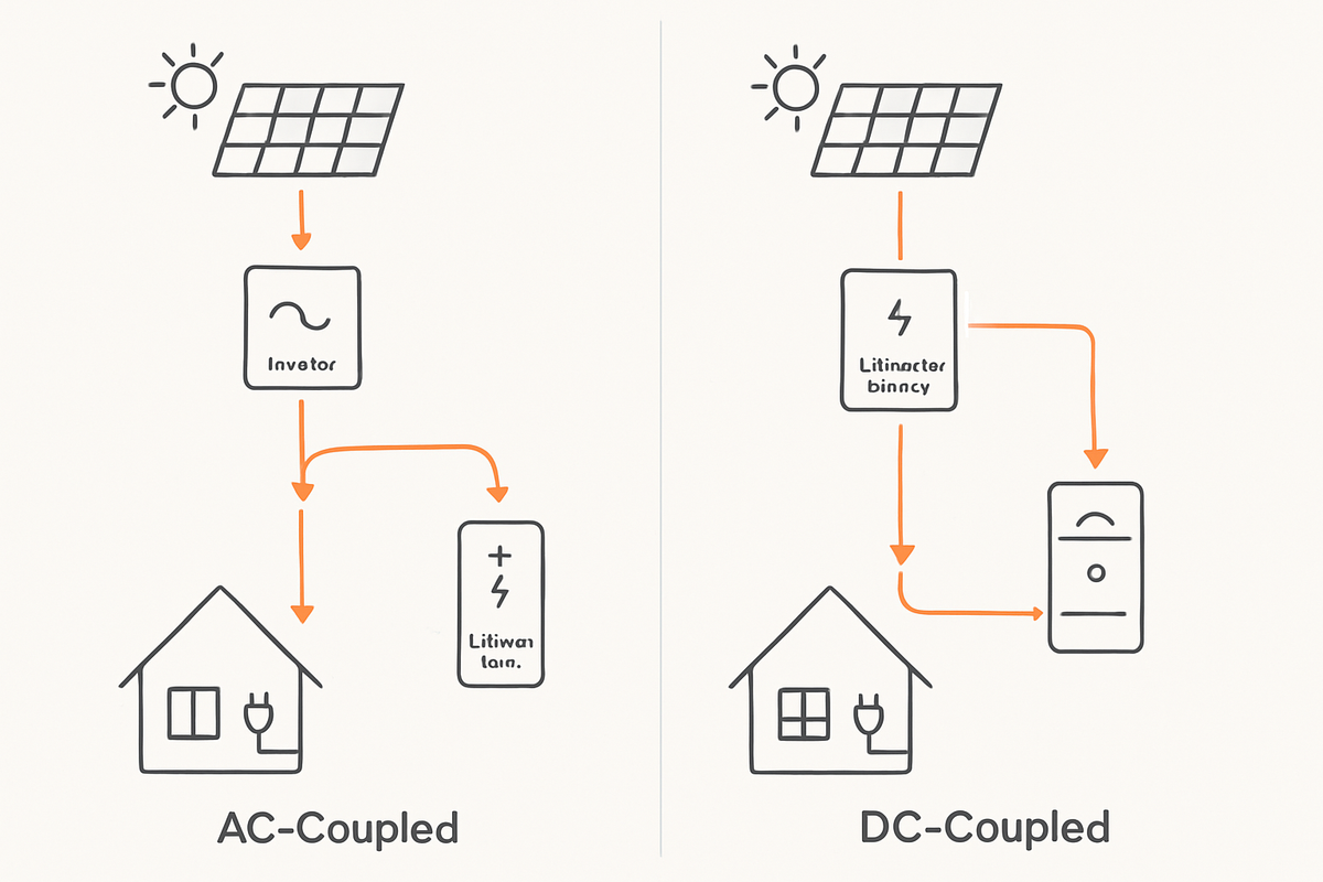 AC vs DC Coupling for Lithium Solar Batteries | Anern