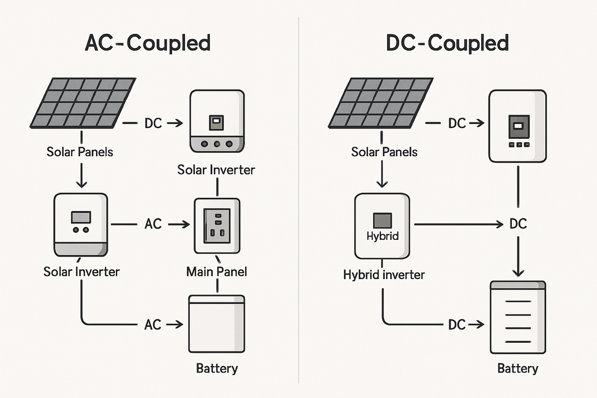 7 Key Differences: AC vs DC Home Battery Storage | Anern