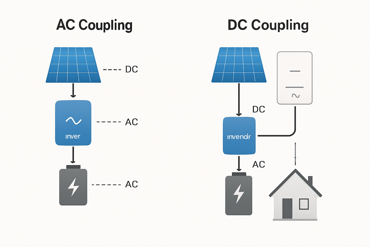 AC vs. DC Coupling: Adding a Solar Battery | Anern